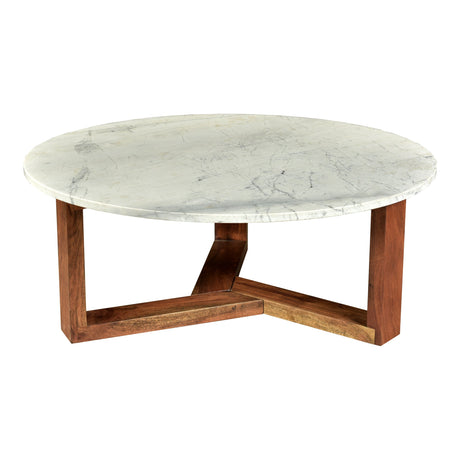 Jinxx White Coffee Table by MOES at Eve Furniture