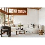 Jinxx White Coffee Table by MOES at Eve Furniture