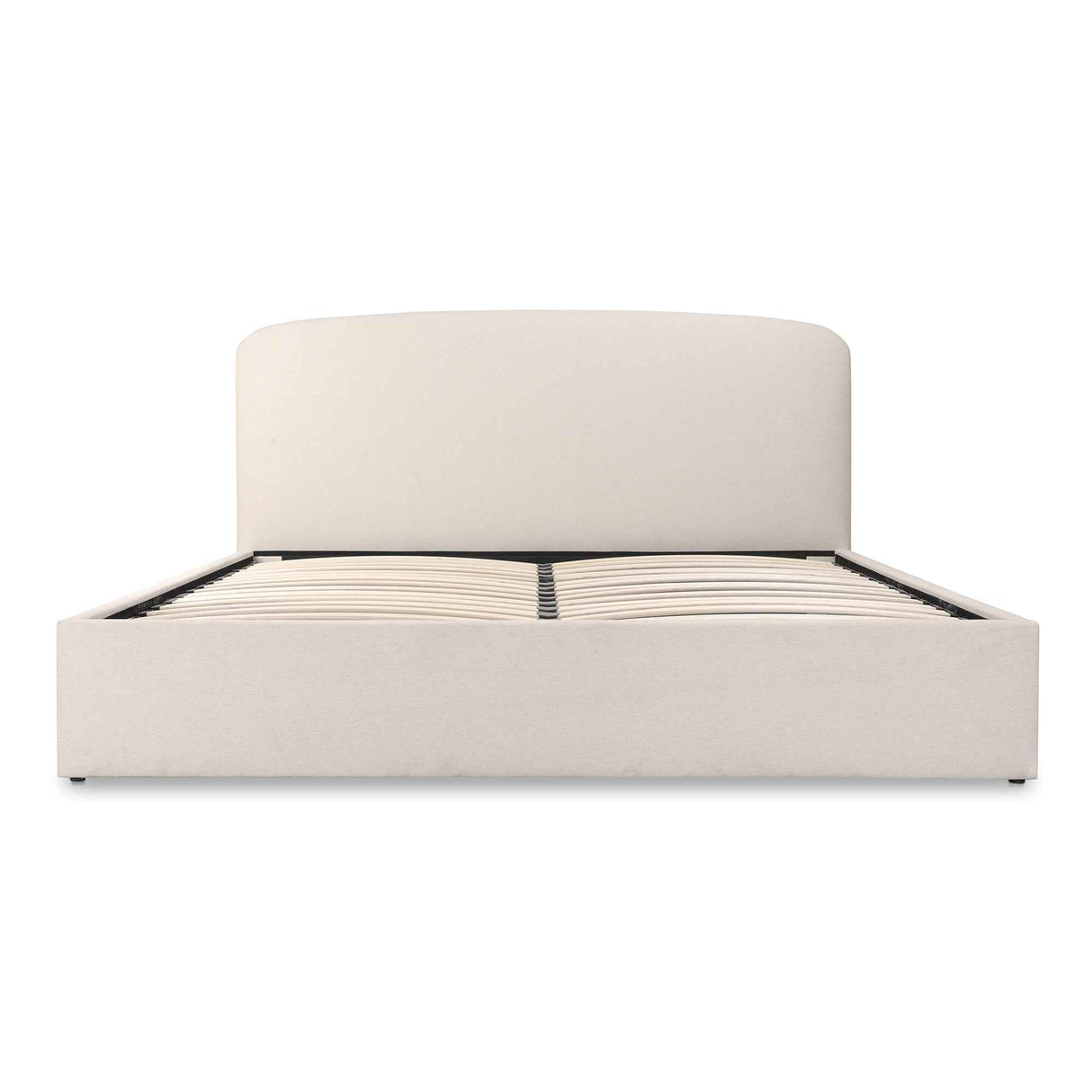 Joan Cream King Storage Bed by Moe's Home at Eve Furniture