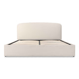 Joan Cream King Storage Bed by Moe's Home at Eve Furniture