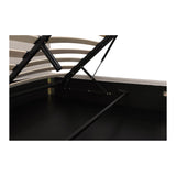Joan Cream King Storage Bed by Moe's Home at Eve Furniture
