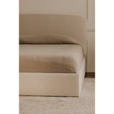 Joan Cream King Storage Bed by Moe's Home at Eve Furniture