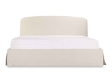 Joan Cream King Storage Bed by Moe's Home at Eve Furniture