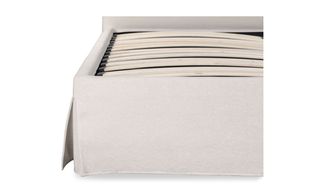 Joan King Storage Bed Cream by Moe's Home at Eve Furniture