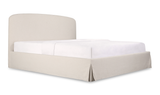 Joan King Storage Bed Cream by Moe's Home at Eve Furniture