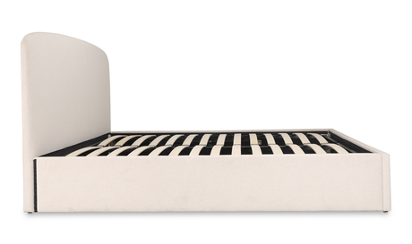 Joan King Storage Bed Cream by Moe's Home at Eve Furniture