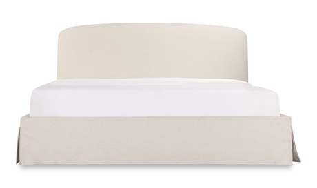 Joan King Storage Bed Cream by Moe's Home at Eve Furniture
