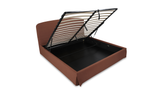 Joan King Storage Bed Rust by Moe's Home at Eve Furniture