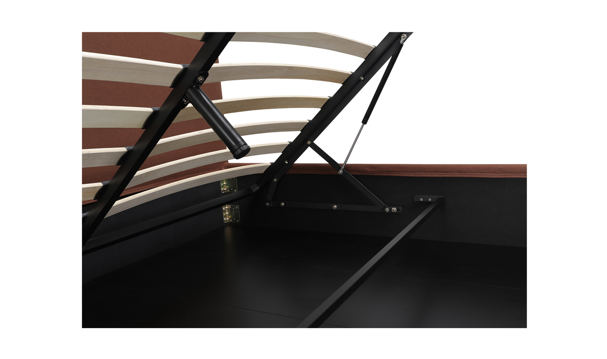 Joan King Storage Bed Rust by Moe's Home at Eve Furniture