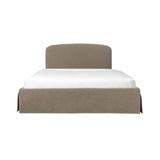 Joan Light Taupe King Storage Bed by Moe's Home at Eve Furniture