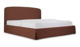 Joan Queen Storage Bed Rust by Moe's Home at Eve Furniture