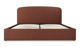 Joan Queen Storage Bed Rust by Moe's Home at Eve Furniture