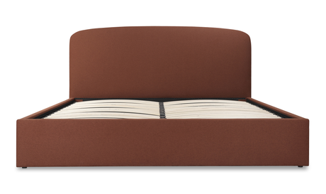 Joan Queen Storage Bed Rust by Moe's Home at Eve Furniture