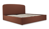 Joan Queen Storage Bed Rust by Moe's Home at Eve Furniture