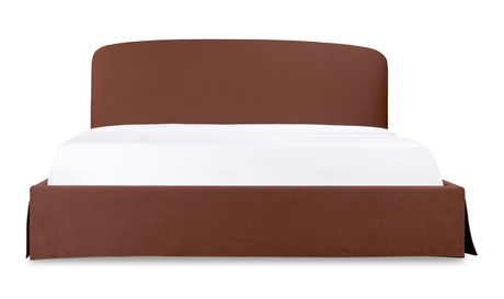 Joan Queen Storage Bed Rust by Moe's Home at Eve Furniture