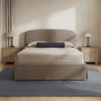 Joan Taupe Queen Storage Bed by Moe's Home at Eve Furniture