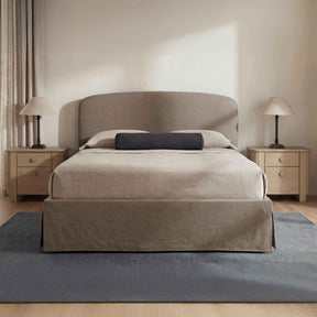 Joan Taupe Queen Storage Bed by Moe's Home at Eve Furniture