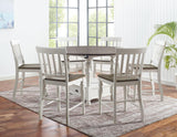 Joanna 59-inch Round Counter Table by Steve Silver at Eve Furniture