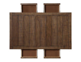 Joanna 59.5″ 4-Drawer Dining Table, Brown by Steve Silver at Eve Furniture