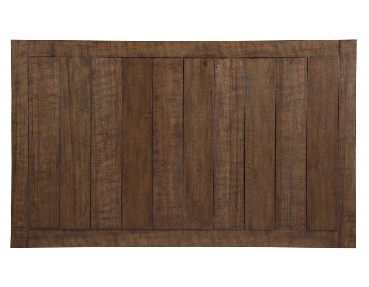 Joanna 59.5″ 4-Drawer Dining Table, Brown by Steve Silver at Eve Furniture