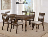 Joanna 6-Piece Dining Set, Brown