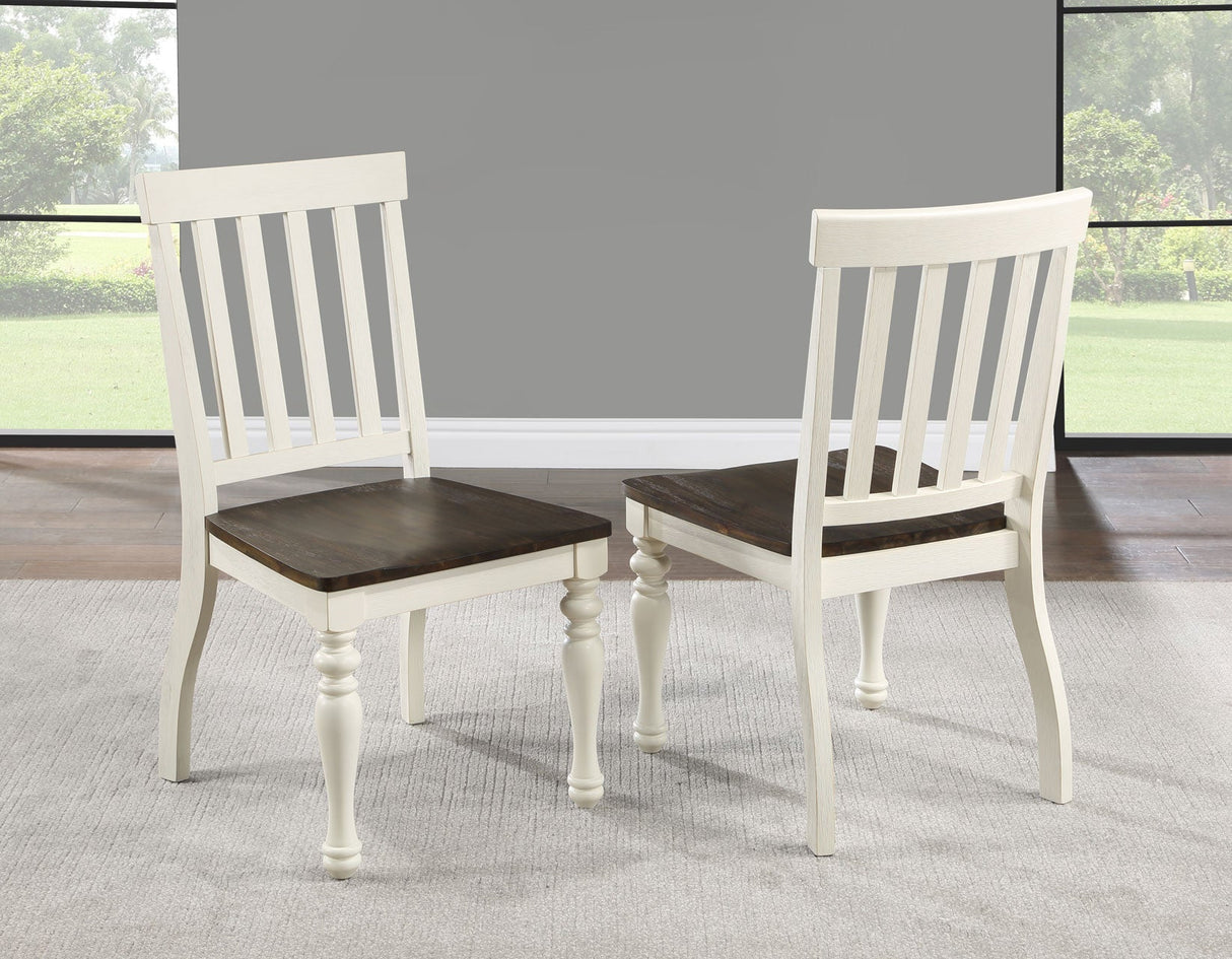 Joanna 6-Piece Dining Set(Table, Bench & 4 Side Chairs)