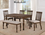 Joanna Bench, Brown by Steve Silver at Eve Furniture