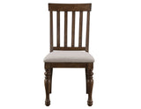Joanna Caramel Brown Dining Room Set by Steve Silver at Eve Furniture