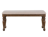 Joanna Caramel Brown Dining Room Set by Steve Silver at Eve Furniture