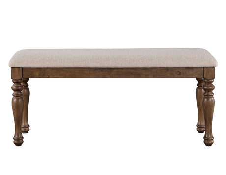 Joanna Caramel Brown Dining Room Set by Steve Silver at Eve Furniture