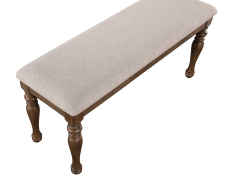 Joanna Caramel Brown Dining Room Set by Steve Silver at Eve Furniture