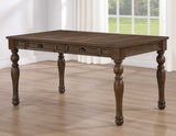 Joanna Caramel Brown Dining Room Set by Steve Silver at Eve Furniture
