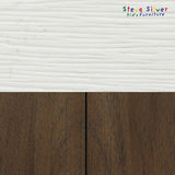Joanna Ivory/Mocha 5-Piece Kids Dining Set by Steve Silver at Eve Furniture
