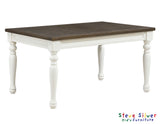 Joanna Ivory/Mocha 5-Piece Kids Dining Set by Steve Silver at Eve Furniture