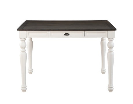 Joanna Ivory/Mocha Counter Height Dining Set by Steve Silver at Eve Furniture