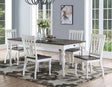 Joanna Ivory/Mocha Dining Room Set by Steve Silver at Eve Furniture