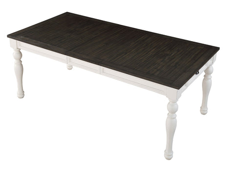 Joanna Ivory/Mocha Dining Room Set by Steve Silver at Eve Furniture