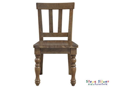 Joanna Mocha 5-Piece Kids Dining Set by Steve Silver at Eve Furniture