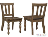 Joanna Mocha Solid Wood Kids Dining Side Chair by Steve Silver at Eve Furniture