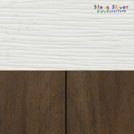 Joanna Mocha/Ivory Solid Wood Kids Dining Side Chair by Steve Silver at Eve Furniture