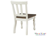 Joanna Mocha/Ivory Solid Wood Kids Dining Side Chair by Steve Silver at Eve Furniture