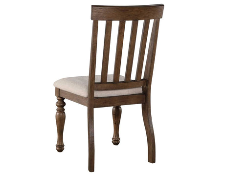 Joanna Side Chair, Brown by Steve Silver at Eve Furniture