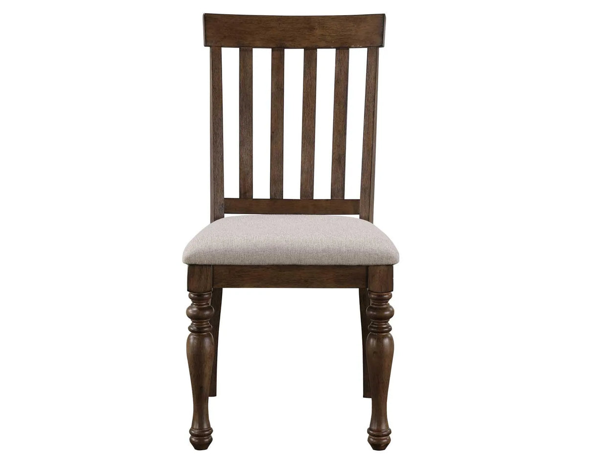 Joanna Side Chair, Brown by Steve Silver at Eve Furniture