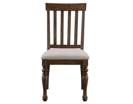Joanna Side Chair, Brown by Steve Silver at Eve Furniture