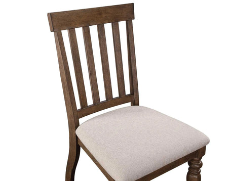 Joanna Side Chair, Brown by Steve Silver at Eve Furniture