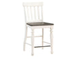Joanna Two Tone 24″ Counter Stool, Set of 2 by Steve Silver at Eve Furniture