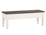 Joanna Two Tone Storage Bench