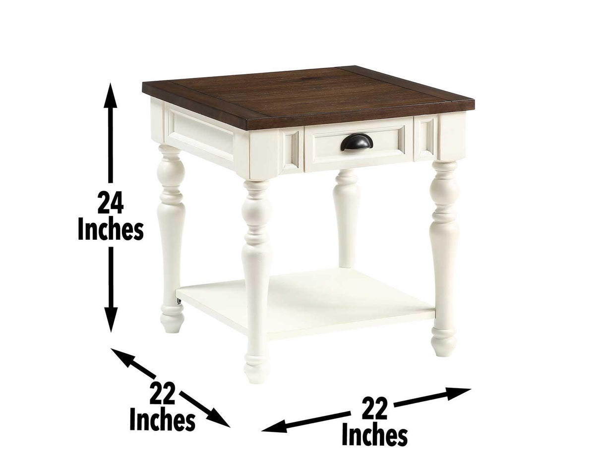 Joanna 3-Piece Occasional Set (Coffee Table & 2 End Tables) by Steve Silver at Eve Furniture