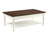 Joanna Coffee Table with Casters by Steve Silver at Eve Furniture