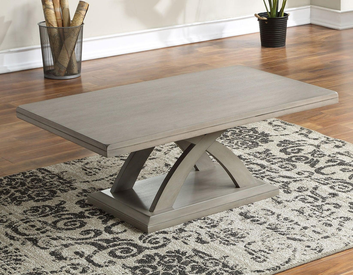 Jocelyn Gray Cocktail Table by Steve Silver at Eve Furniture